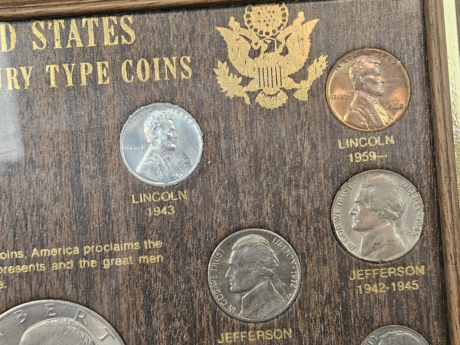 Lovely United States 20th Century Type Coin Collection - 3