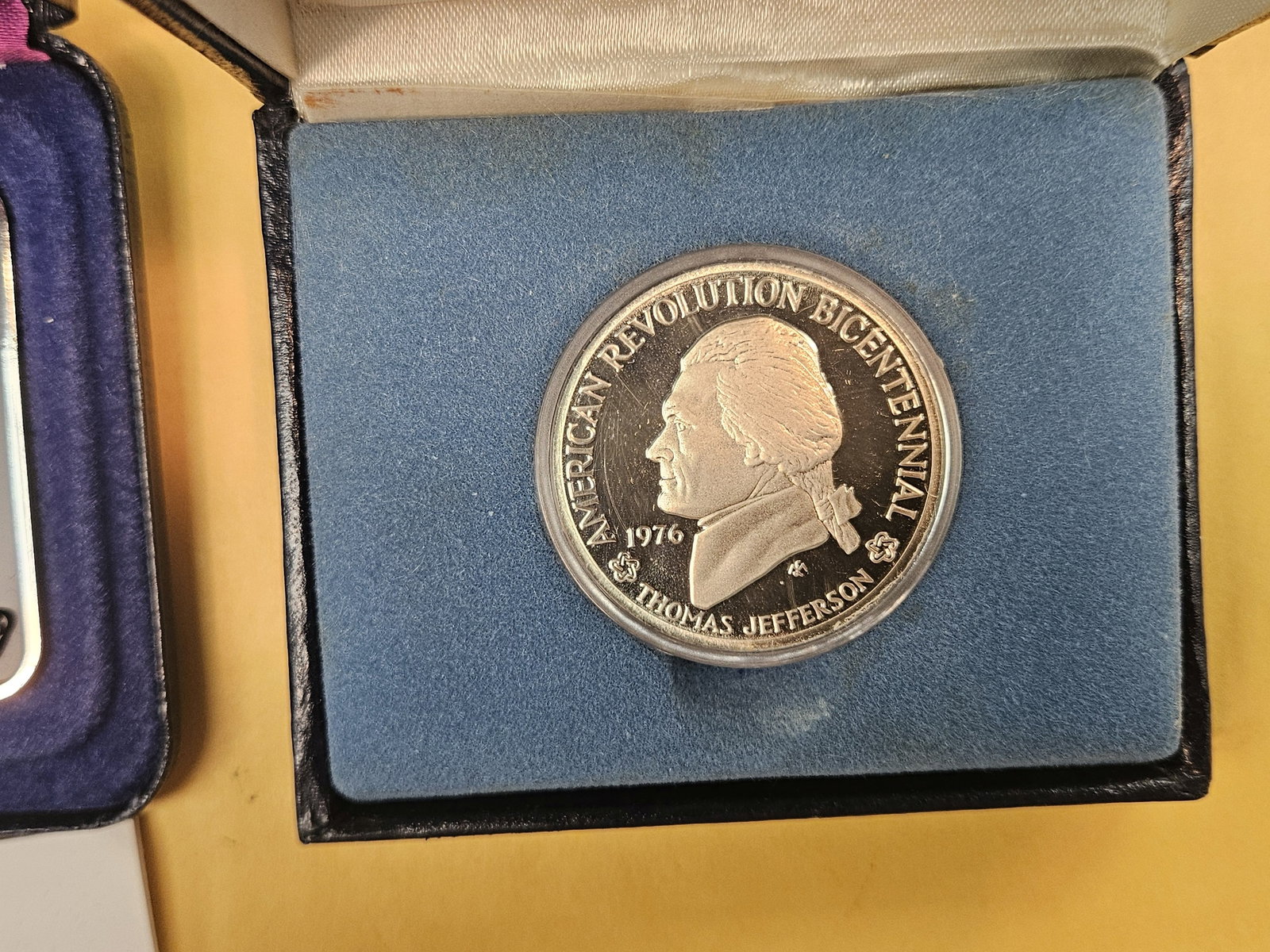 Two GEM Proof Deep Cameo Silver Bicentennial medals - 4