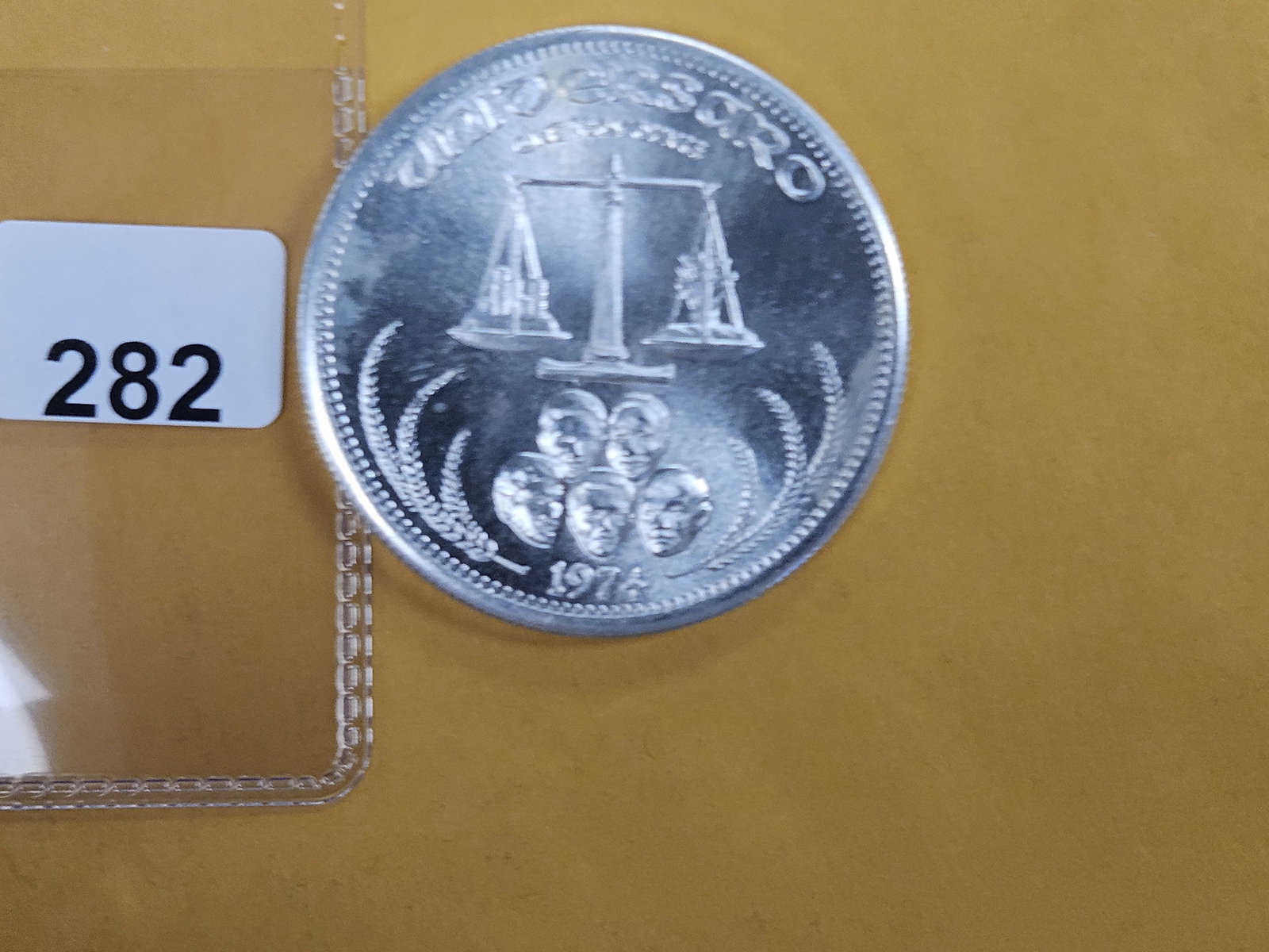 One Troy ounce .999 fine silver art round - 2