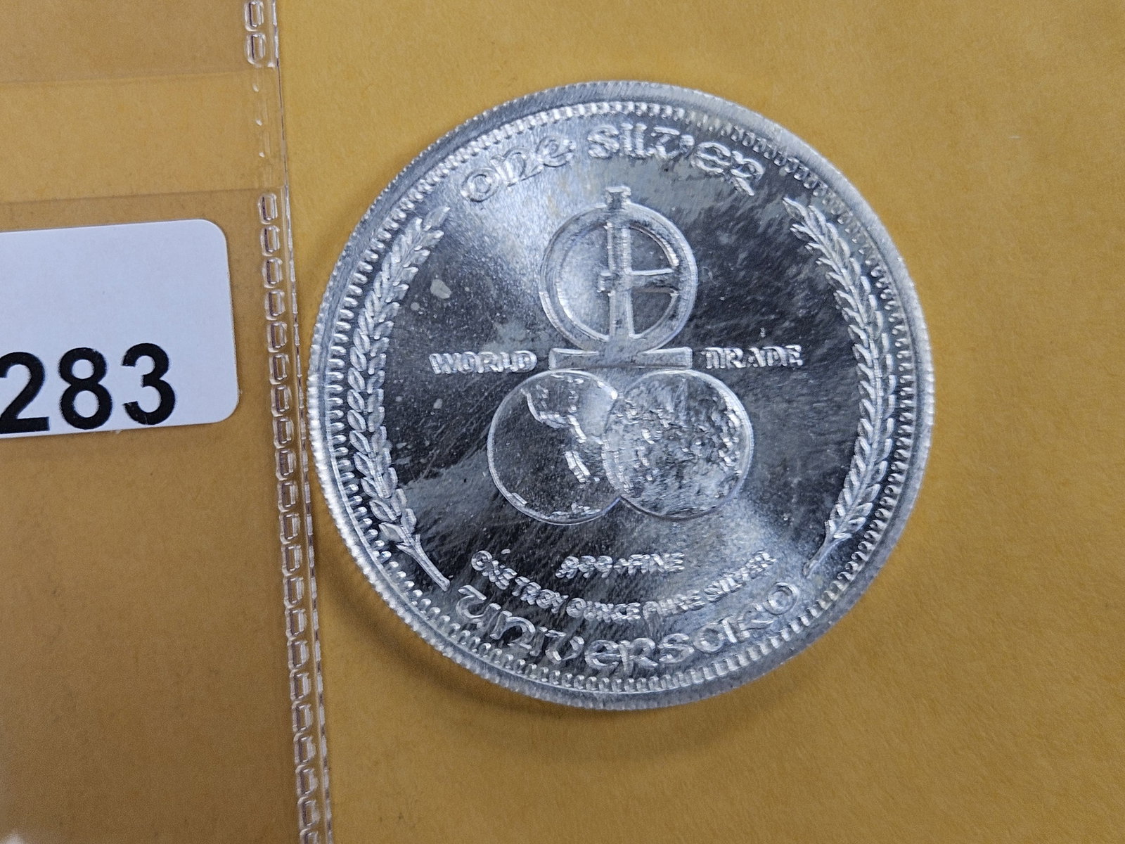 One Troy ounce .999 fine silver art round - 2