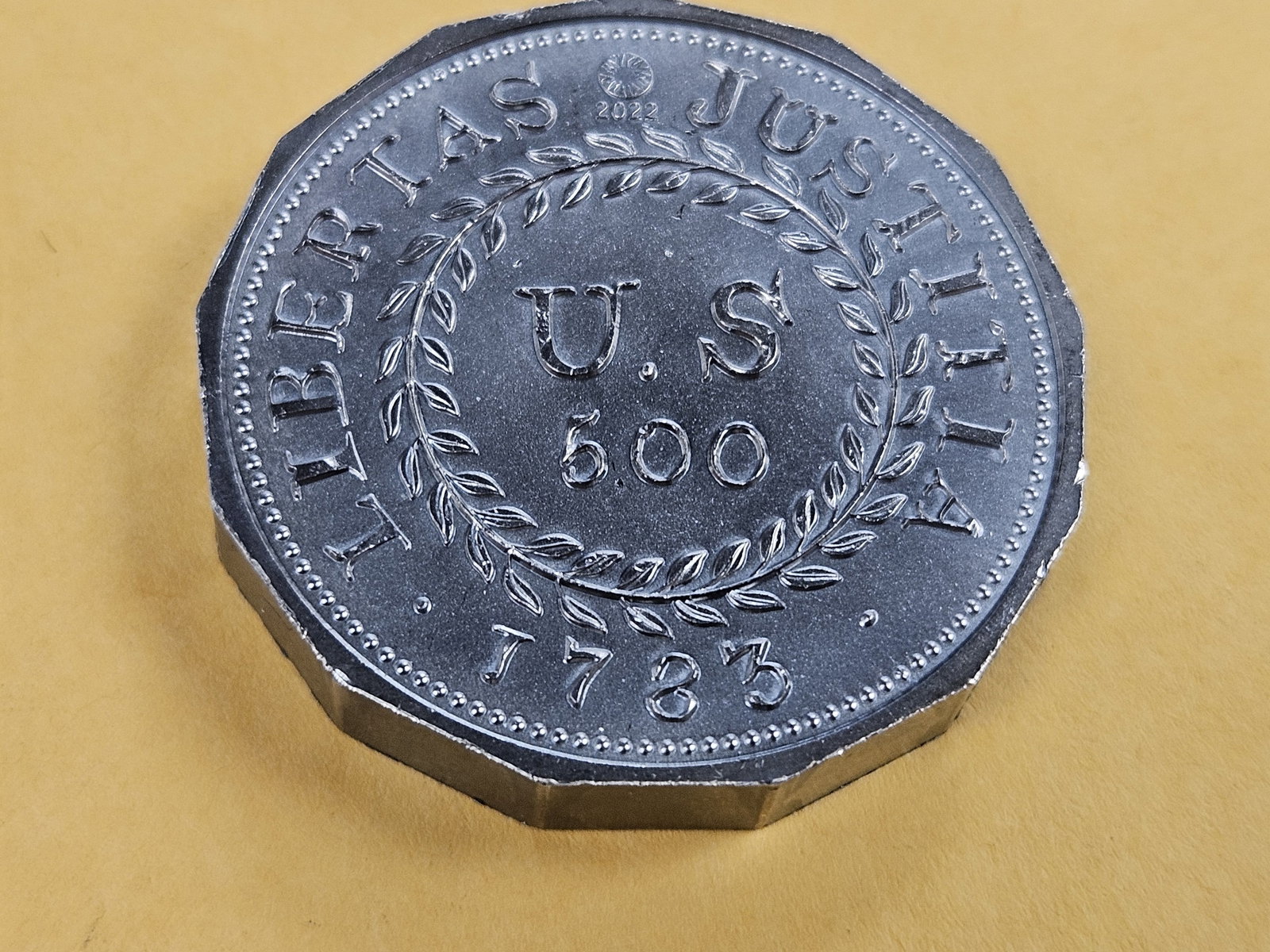 GEM 2022 Two Troy ounce .999 fine silver art Round - 5