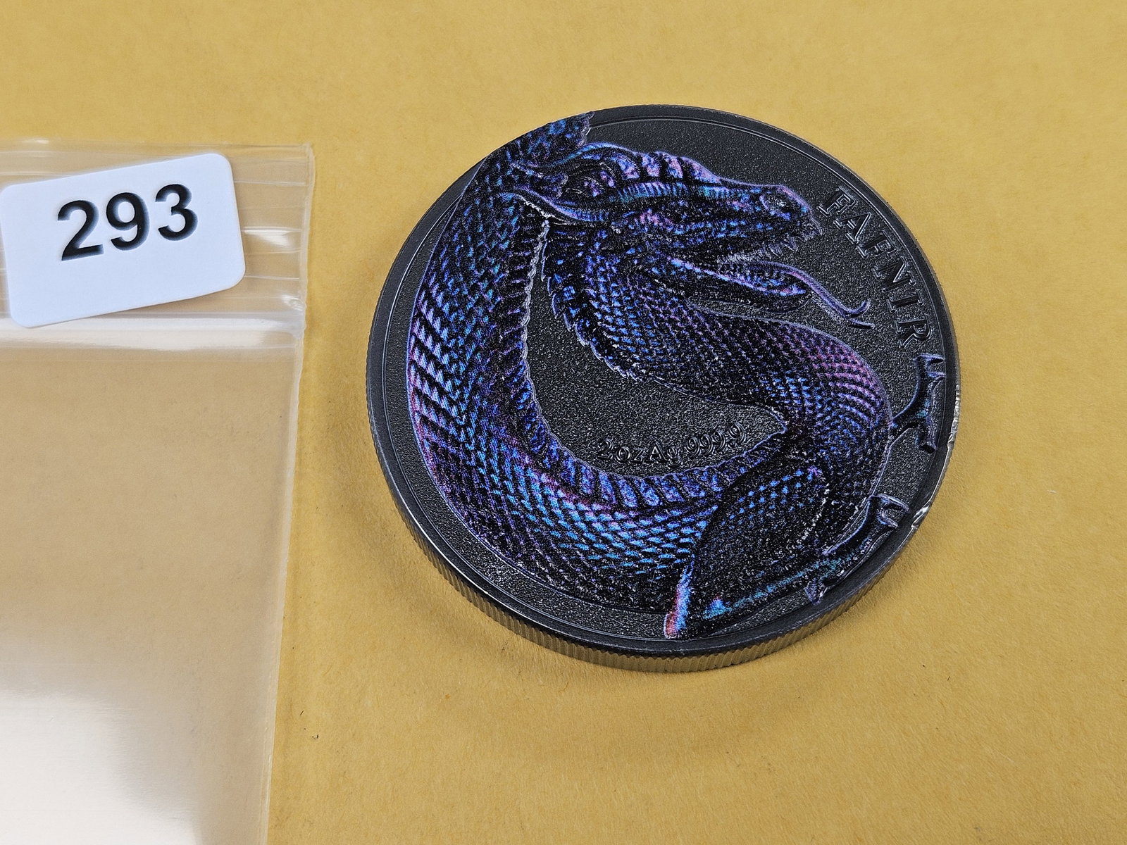 GEM Two Troy ounce .999 fine silver art round - 2