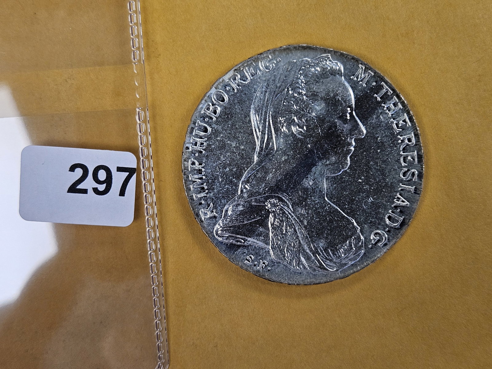 GEM 1780 Maria Teresa Silver Thaler: Restrike 