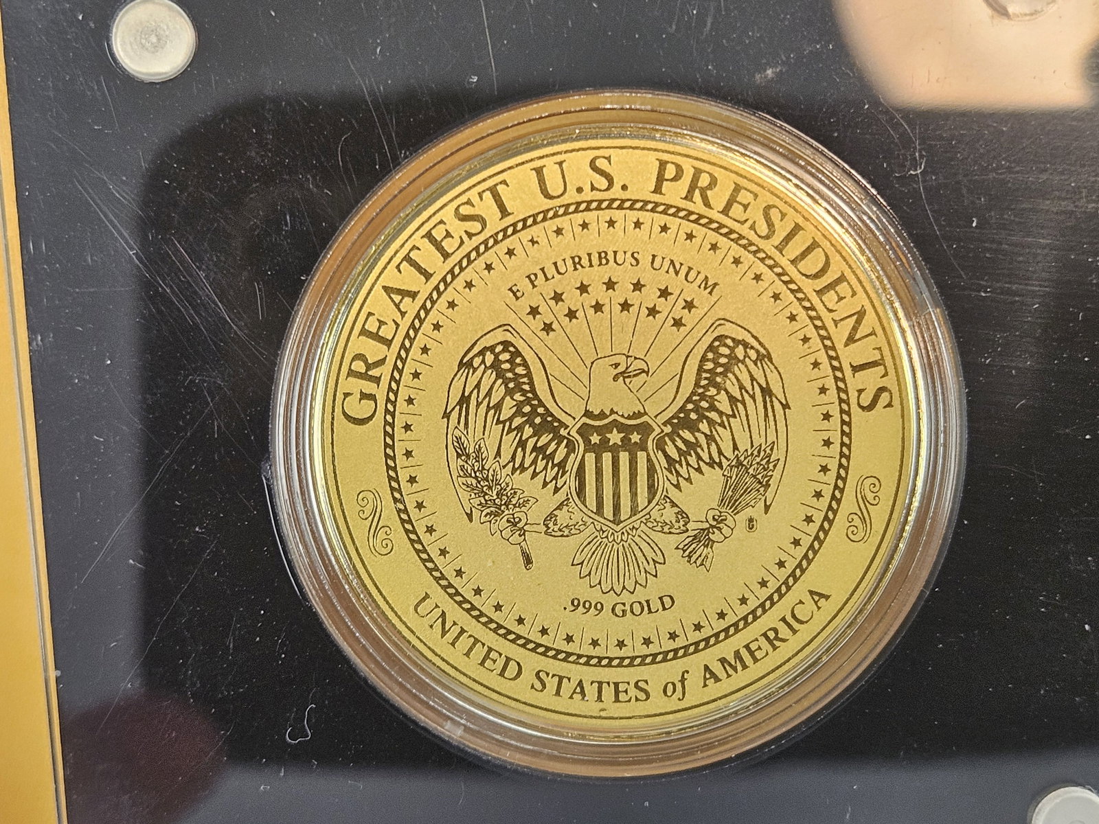 GOLD! GEM 2022 Gold Proof Abraham Lincoln Medal - 3