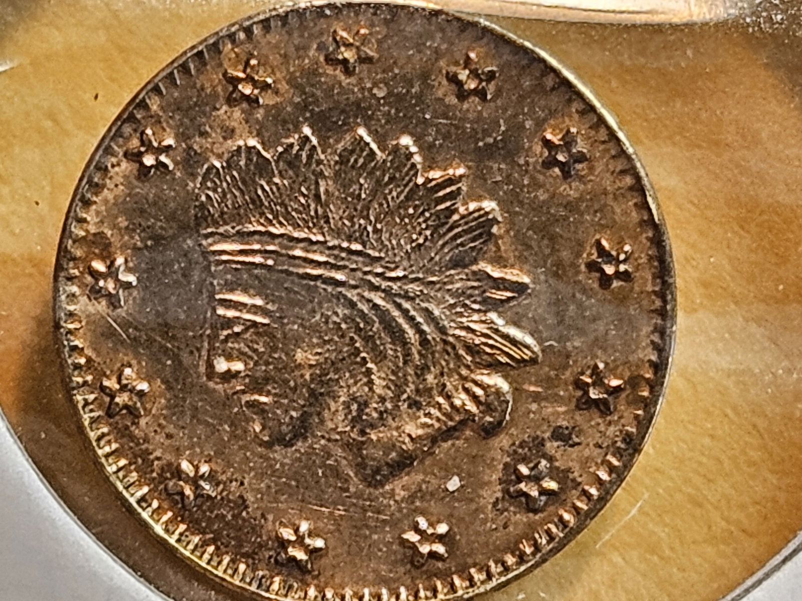 GOLD! 1856 California Gold Token (1 of 5)