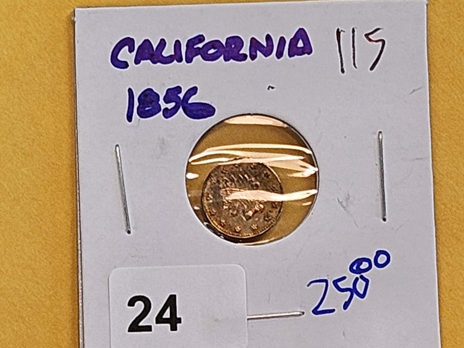 GOLD! 1856 California Gold Token - 2