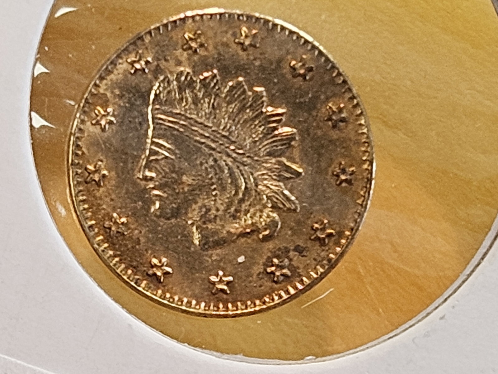 GOLD! 1856 California Gold Token - 3