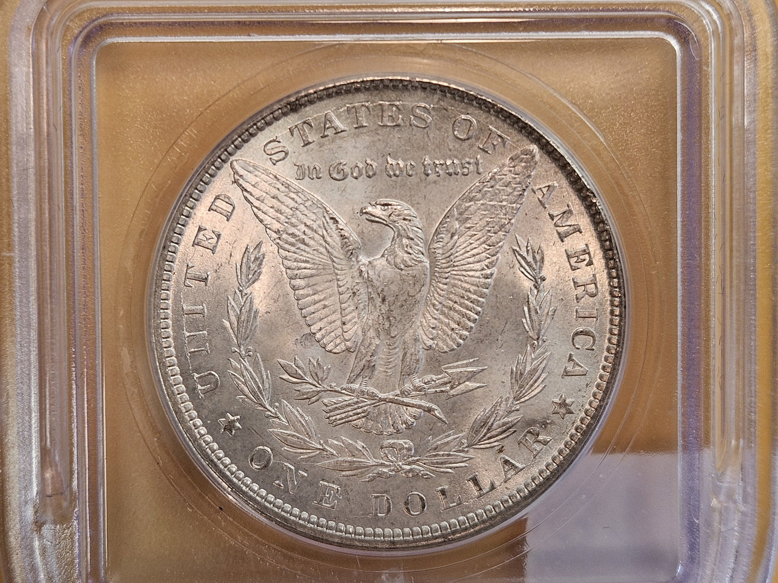 GEM! ICG 1896 Morgan Dollar in Mint State 65 - 4