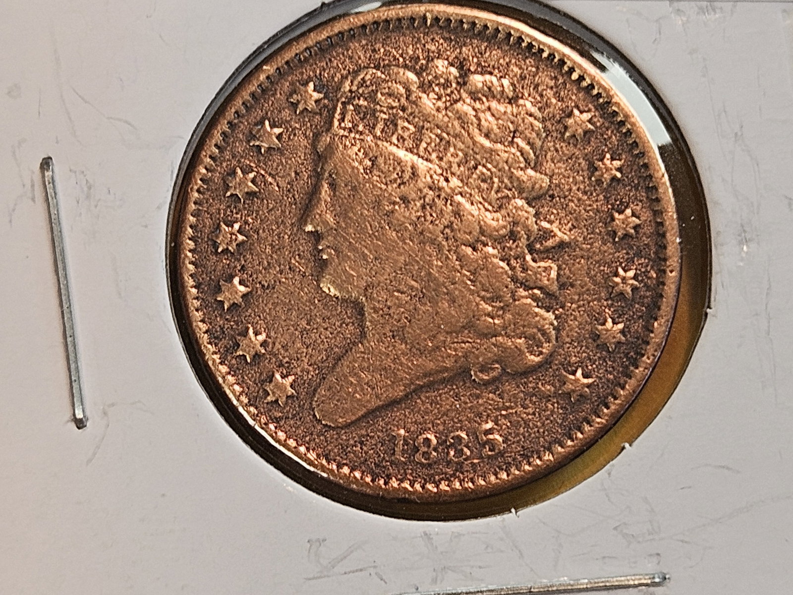 1835 Classic Head Half Cent (1 of 4)