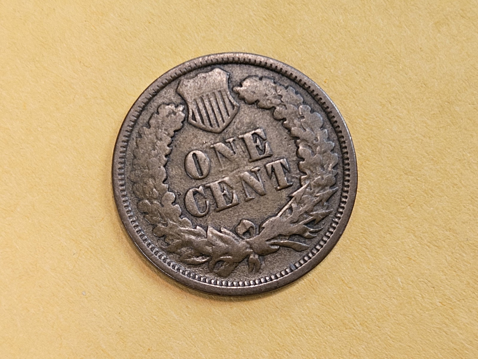 Semi-Key 1867 Indian Cent - 3