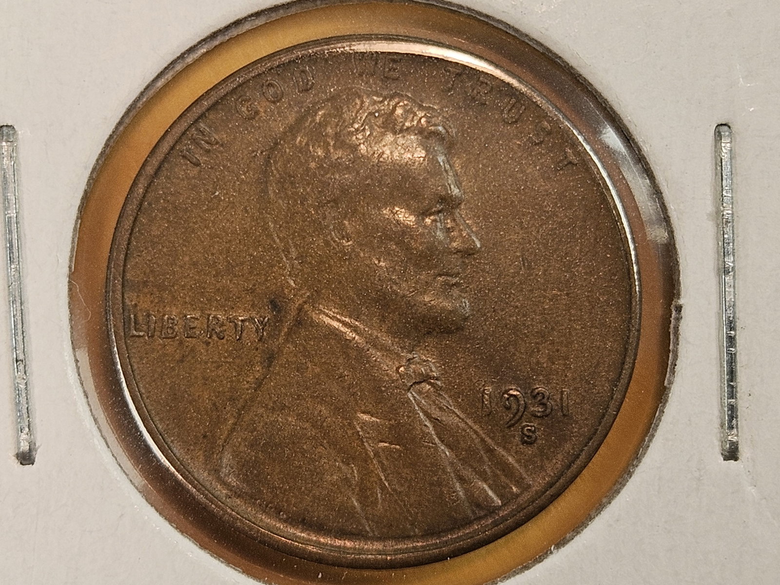 * Semi-Key 1931-S Wheat cent in About Uncirculated (1 of 5)