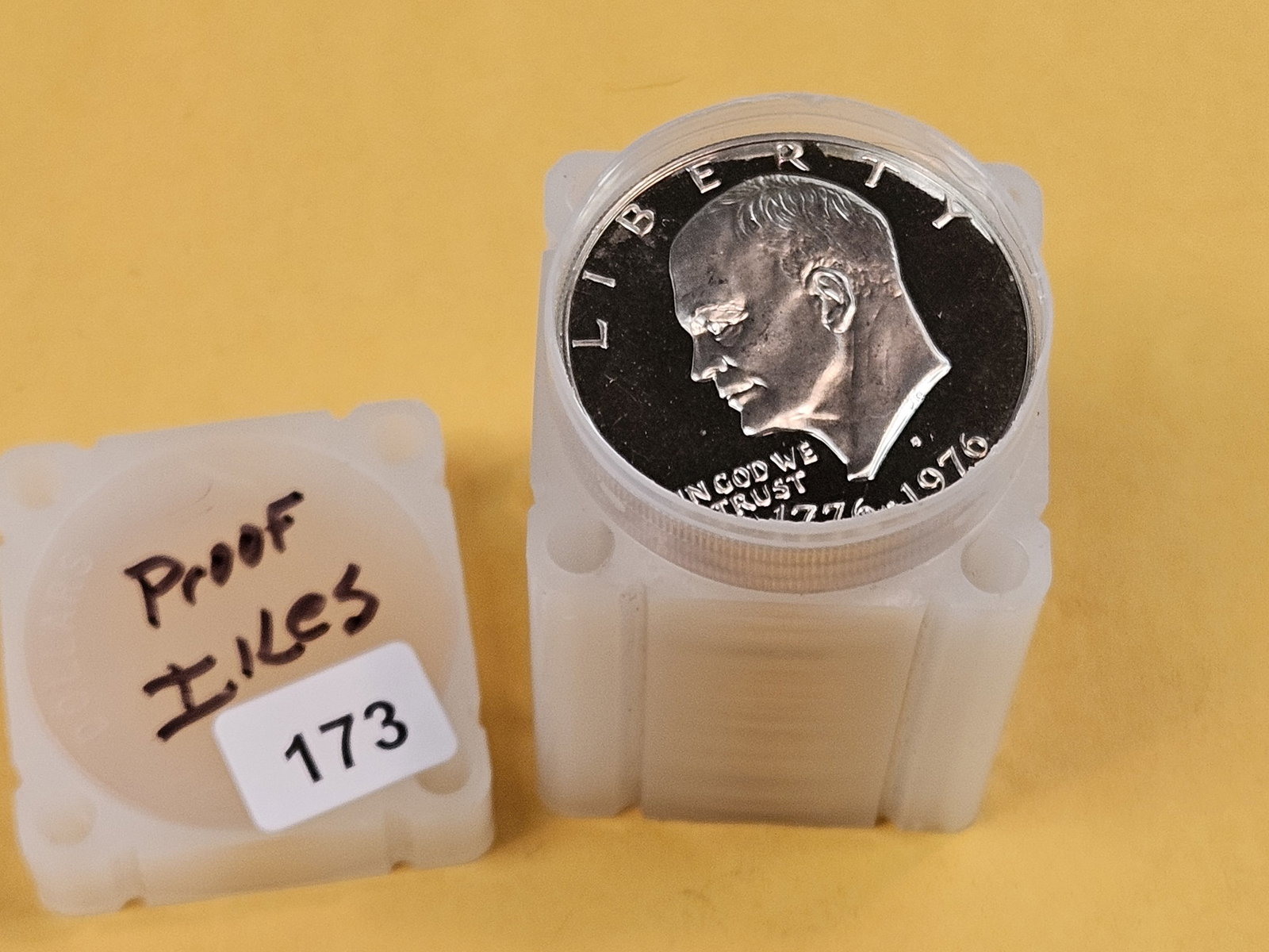 Full roll of Proof Eisenhower Dollars - 2