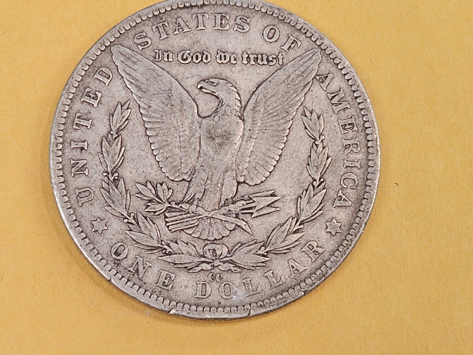 ** KEY DATE ** 1882-CC Morgan silver Dollar in Fine - 3