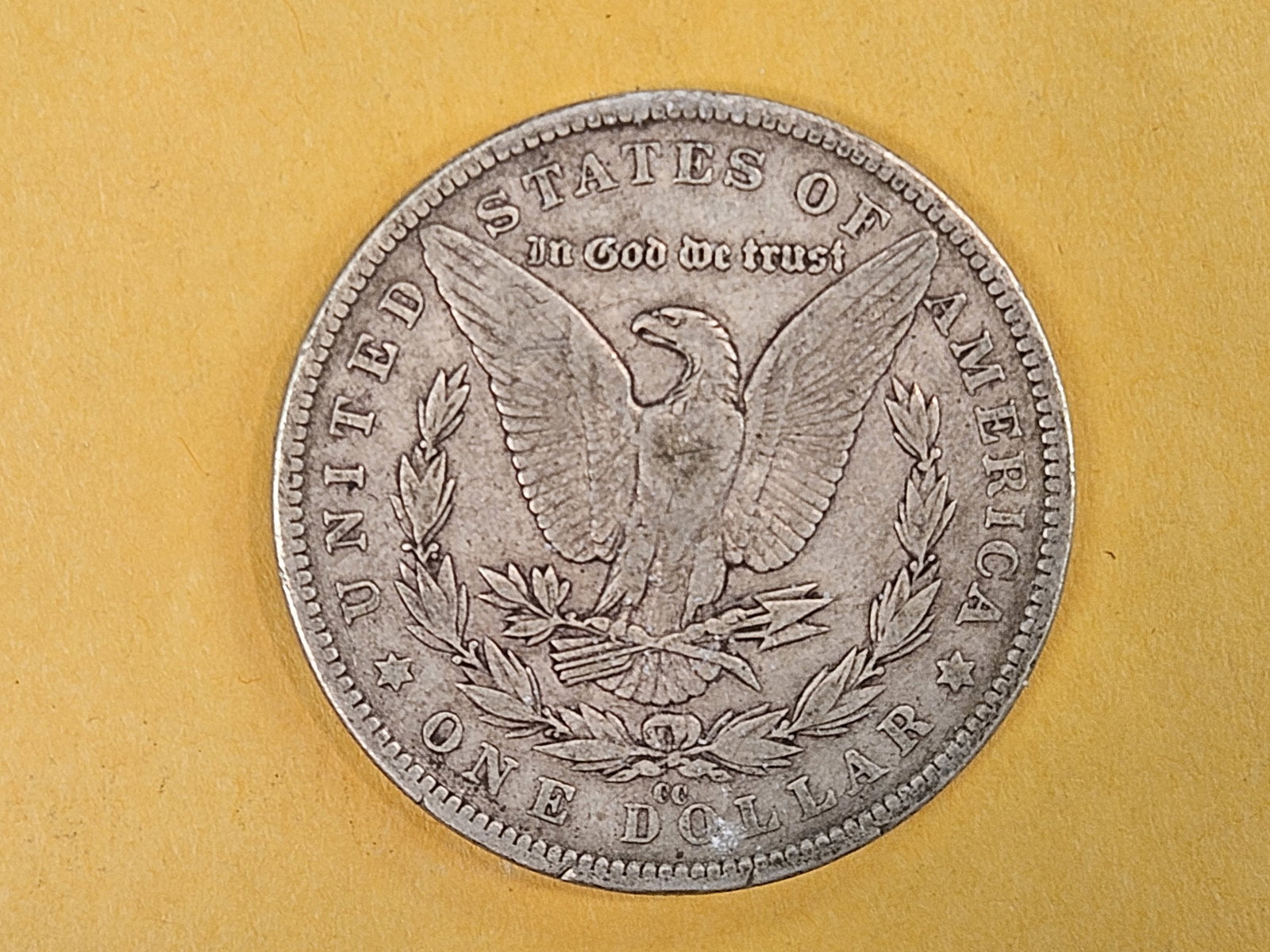 ** KEY DATE ** 1882-CC Morgan silver Dollar in Fine - 4