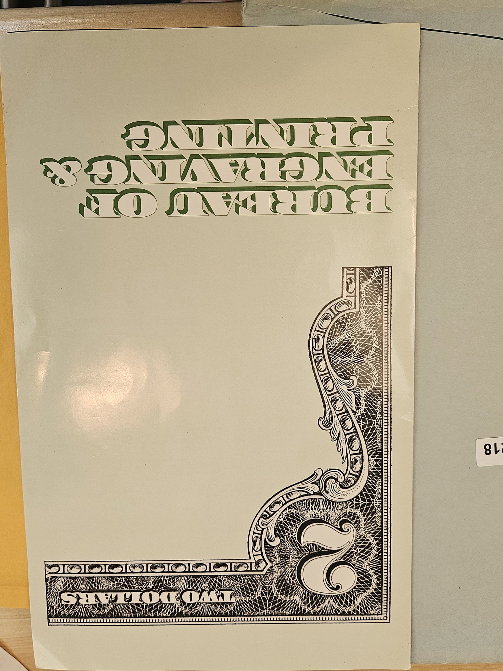 Bureau of Engraving and Printing Crisp Uncirculated Sheet of $2 STAR Replacement notes (1 of 3)