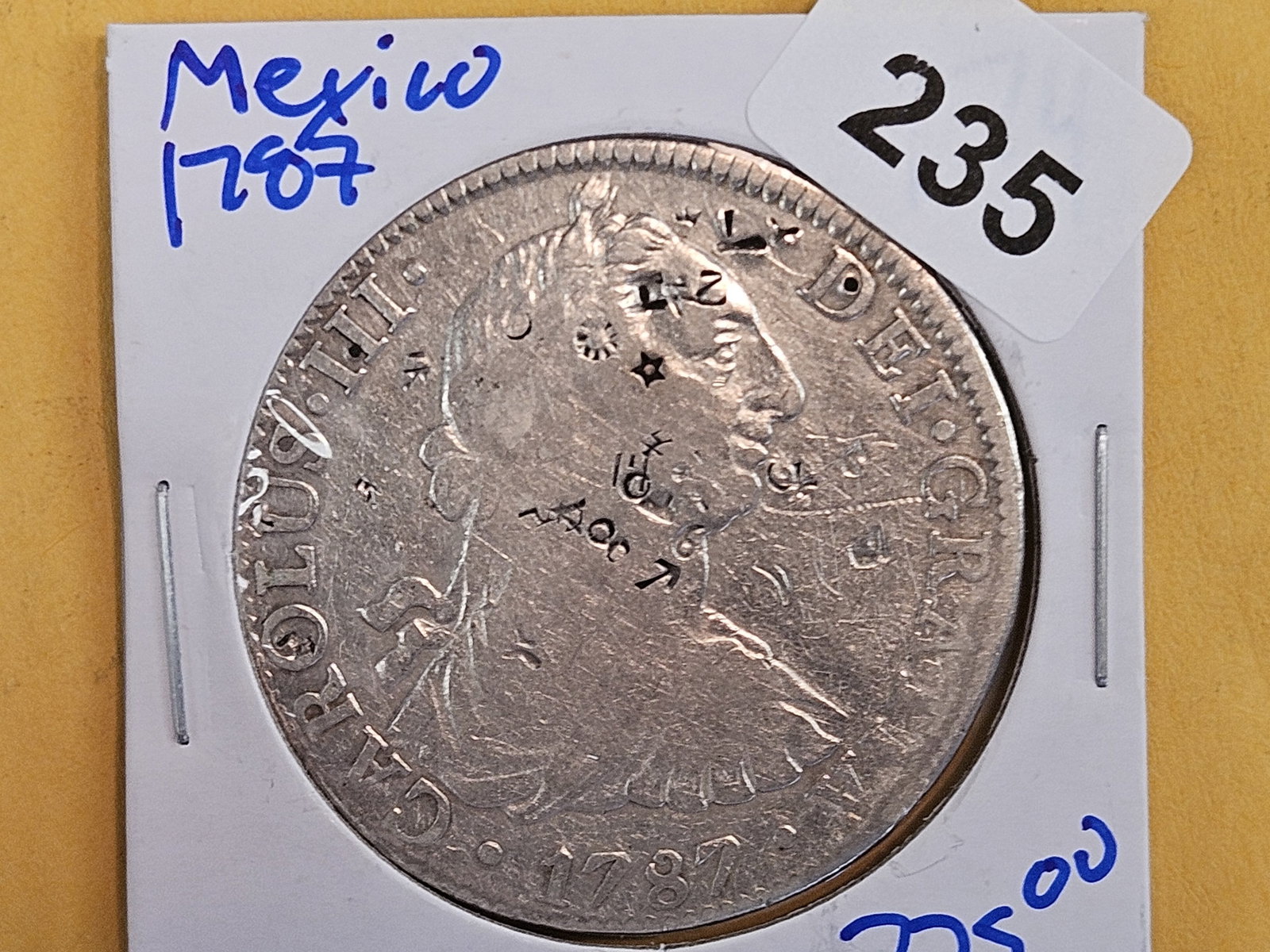 1787 Mexico Silver 8 reals (1 of 5)