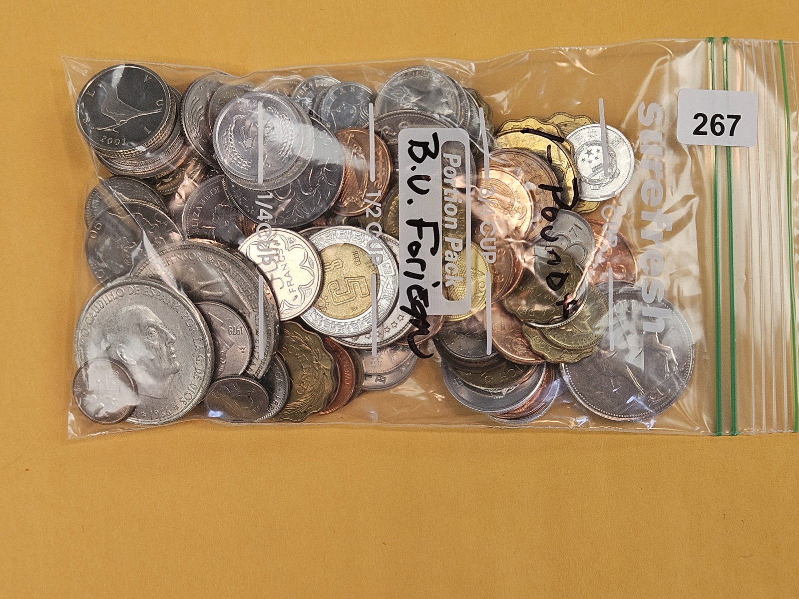 ONE POUND of Brilliant Uncirculated World Coins (1 of 2)
