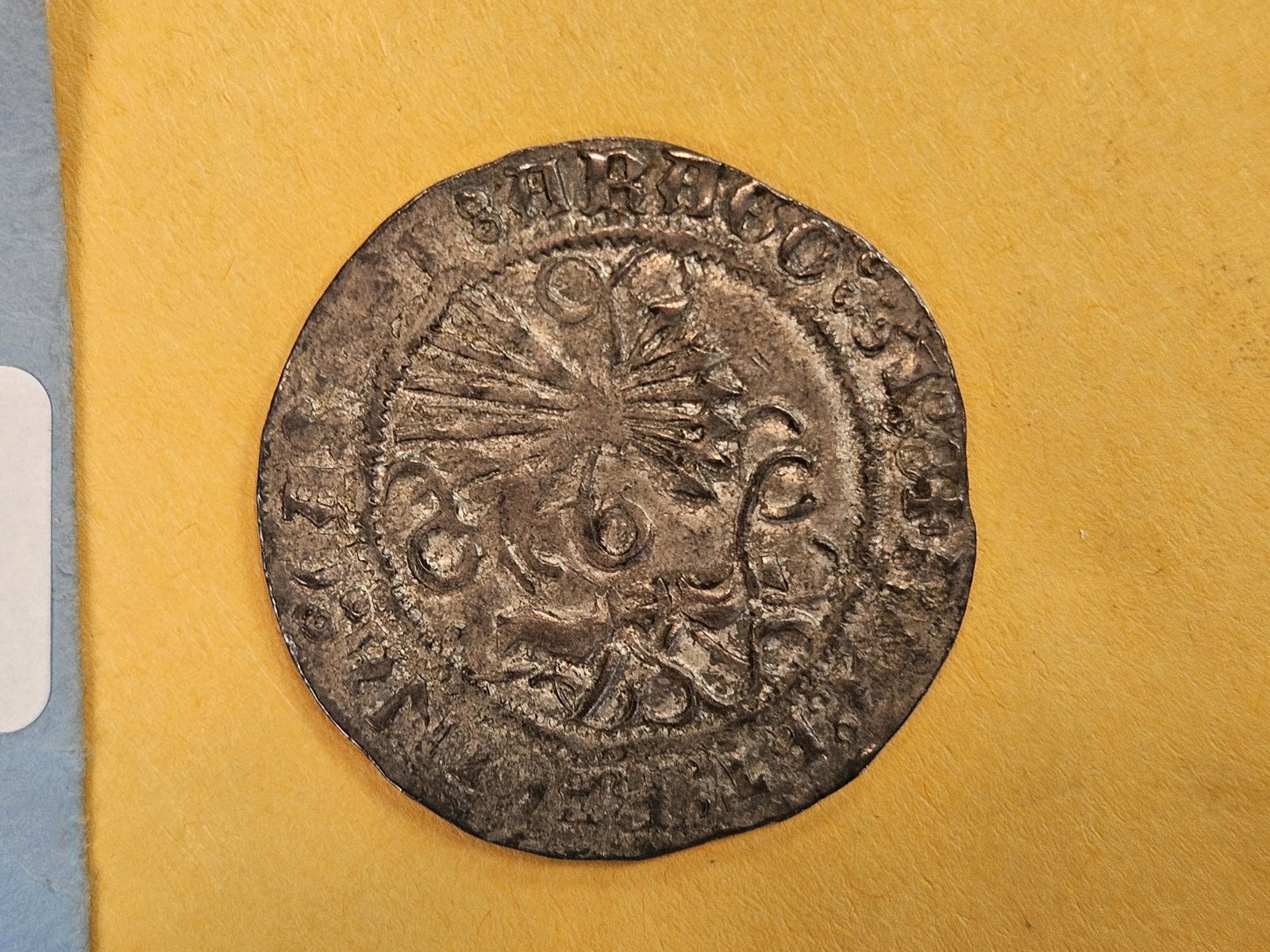 c. 1492 Spain silver 1 real - 3