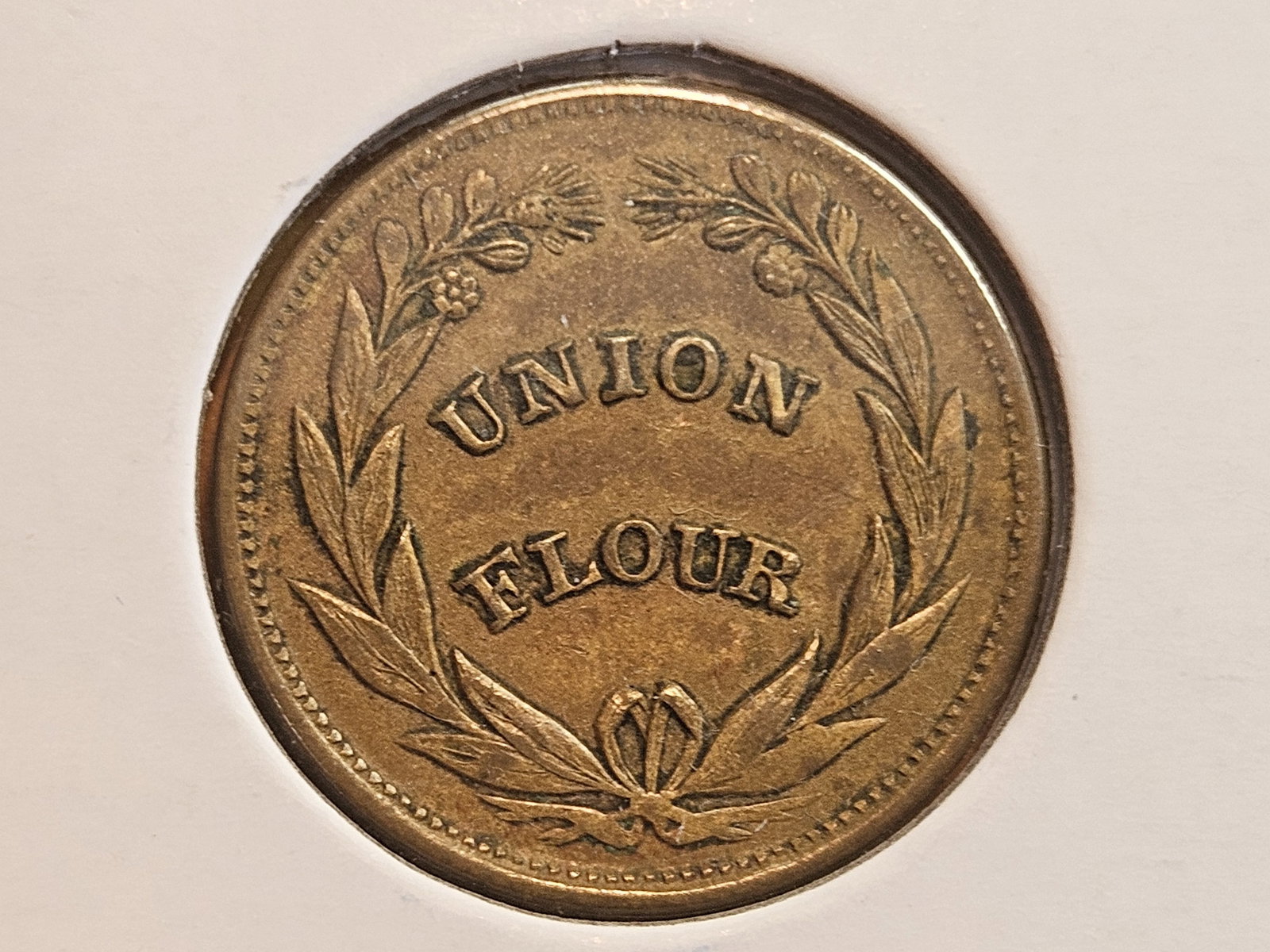 1863 Civil War Token Merchant's Store Card - 3