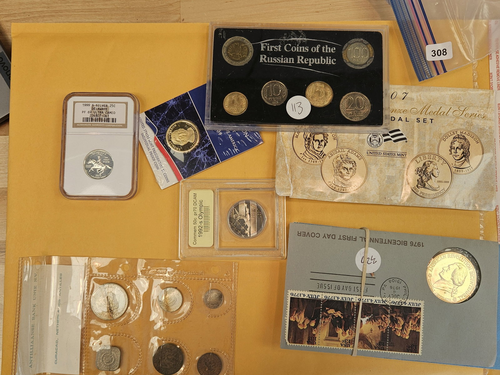 And another hodge-podge Lot: With a lil bit O silver 