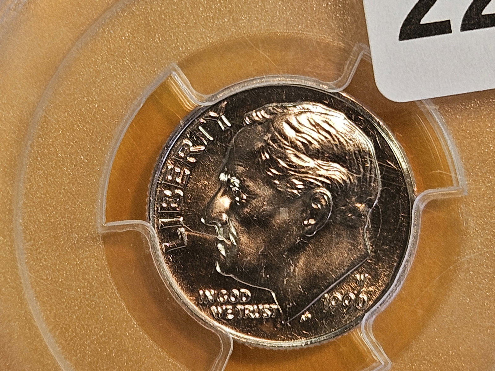 GEM! PCGS 1996-W Roosevelt Dime in Mint State 66: West Point Mint 