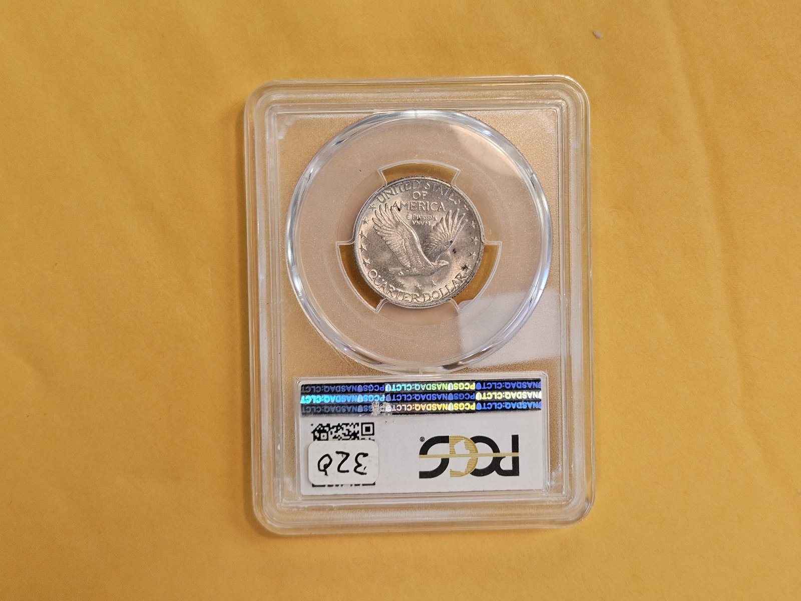 * FULL HEAD! PCGS 1930 Standing Liberty Quarter in Mint State 63 FH - 6