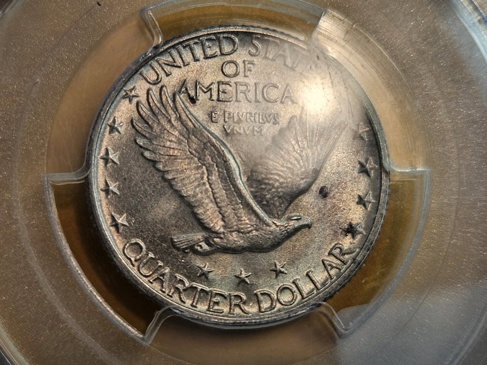 * FULL HEAD! PCGS 1930 Standing Liberty Quarter in Mint State 63 FH - 7
