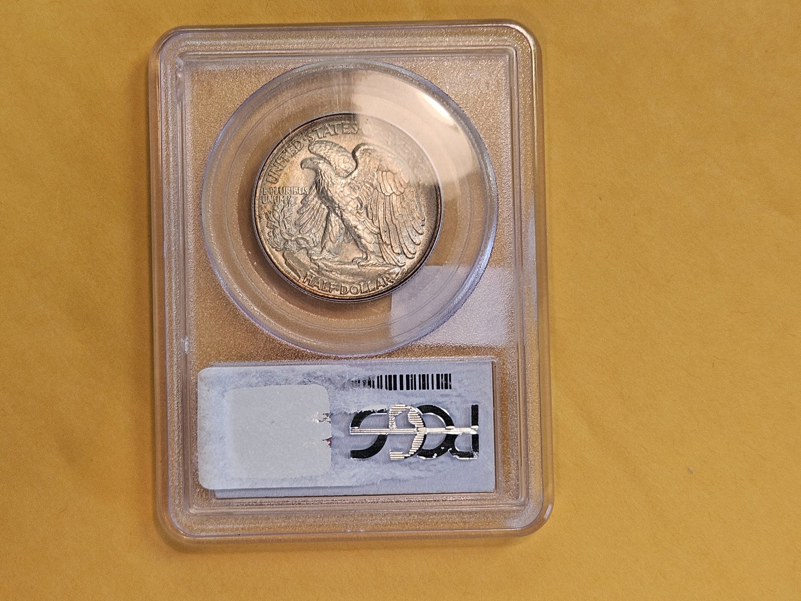 GEM! PCGS 1947 Walking Liberty silver Half Dollar in Mint State 65 - 4