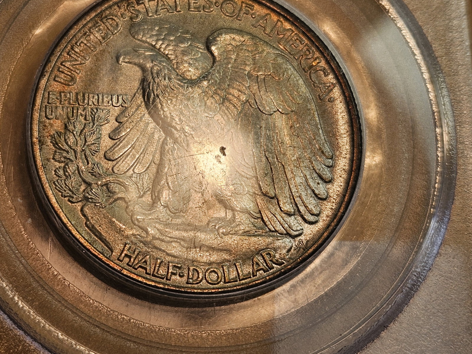 GEM! PCGS 1947 Walking Liberty silver Half Dollar in Mint State 65 - 5