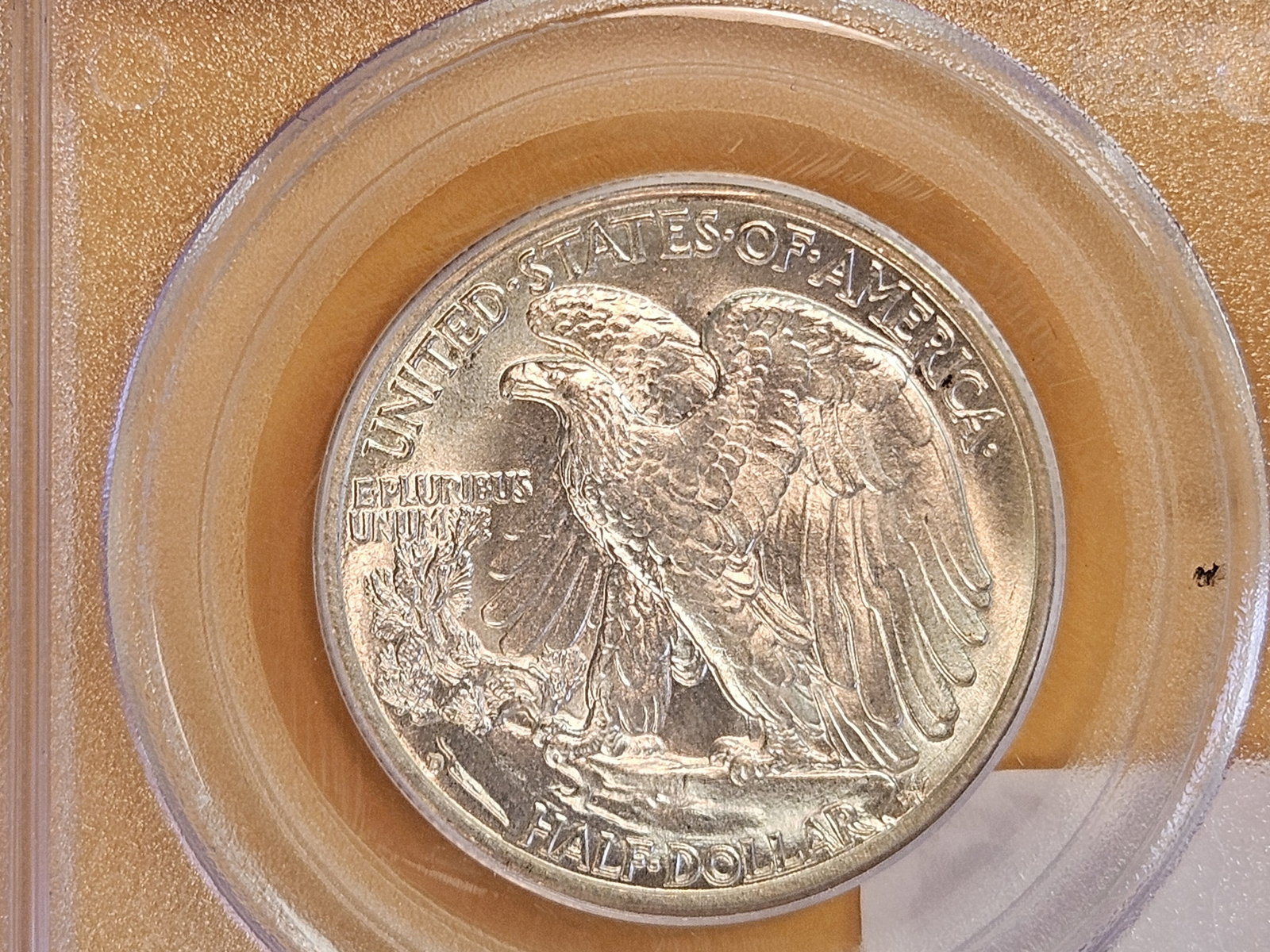 PCGS 1941-D Walking Liberty silver Half Dollar in Mint State 64 - 4