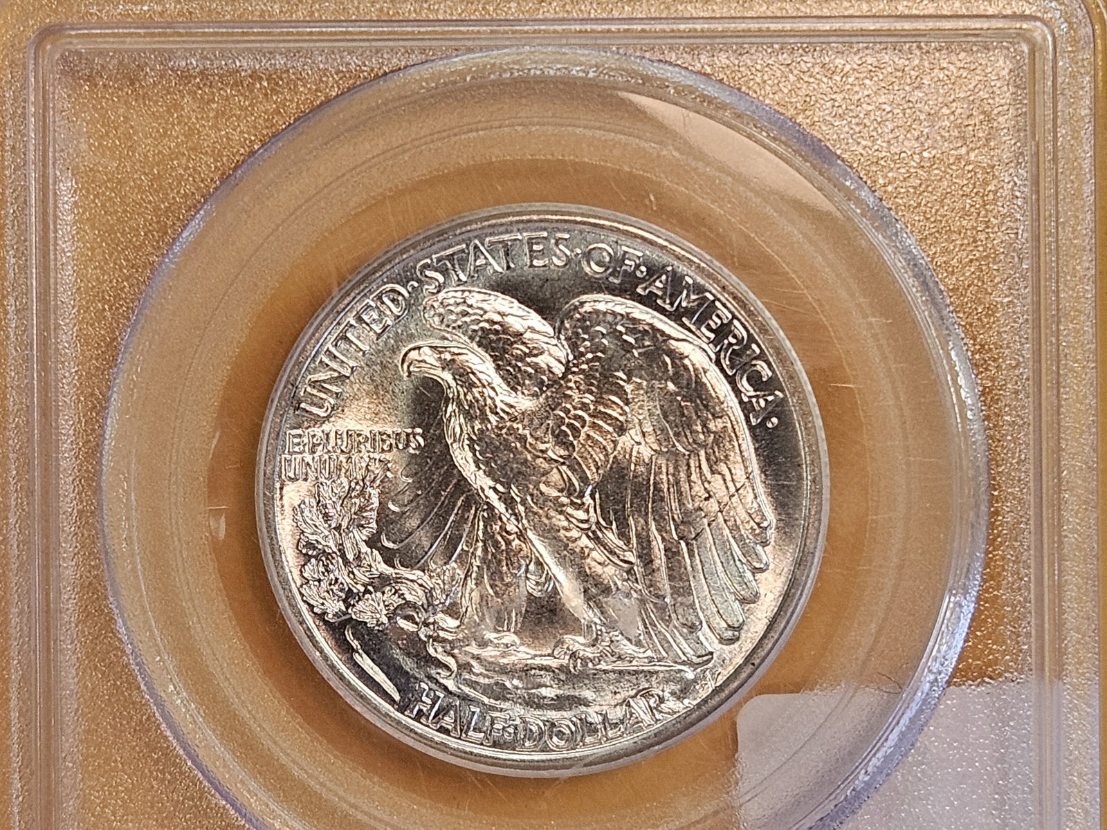 PCGS 1942 Walking Liberty silver Half Dollar in Mint State 64 - 4
