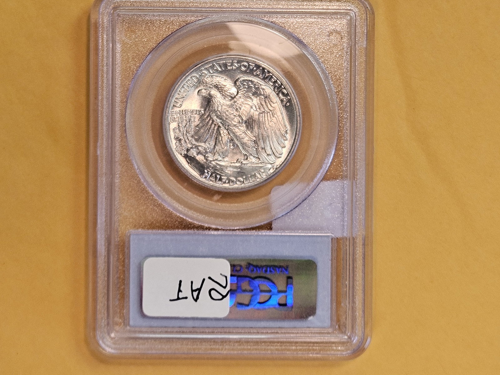 PCGS 1945 Walking Liberty silver Half Dollar in Mint State 64 - 3