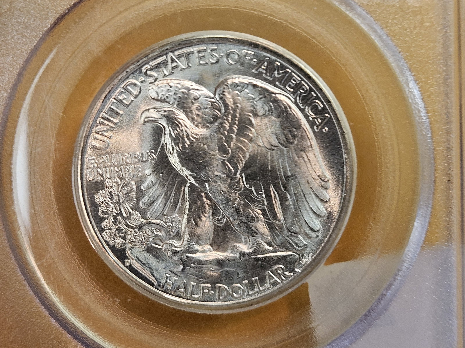 GEM! PCGS 1946-D Walking Liberty Half Dollar in Mint State 65 - 4