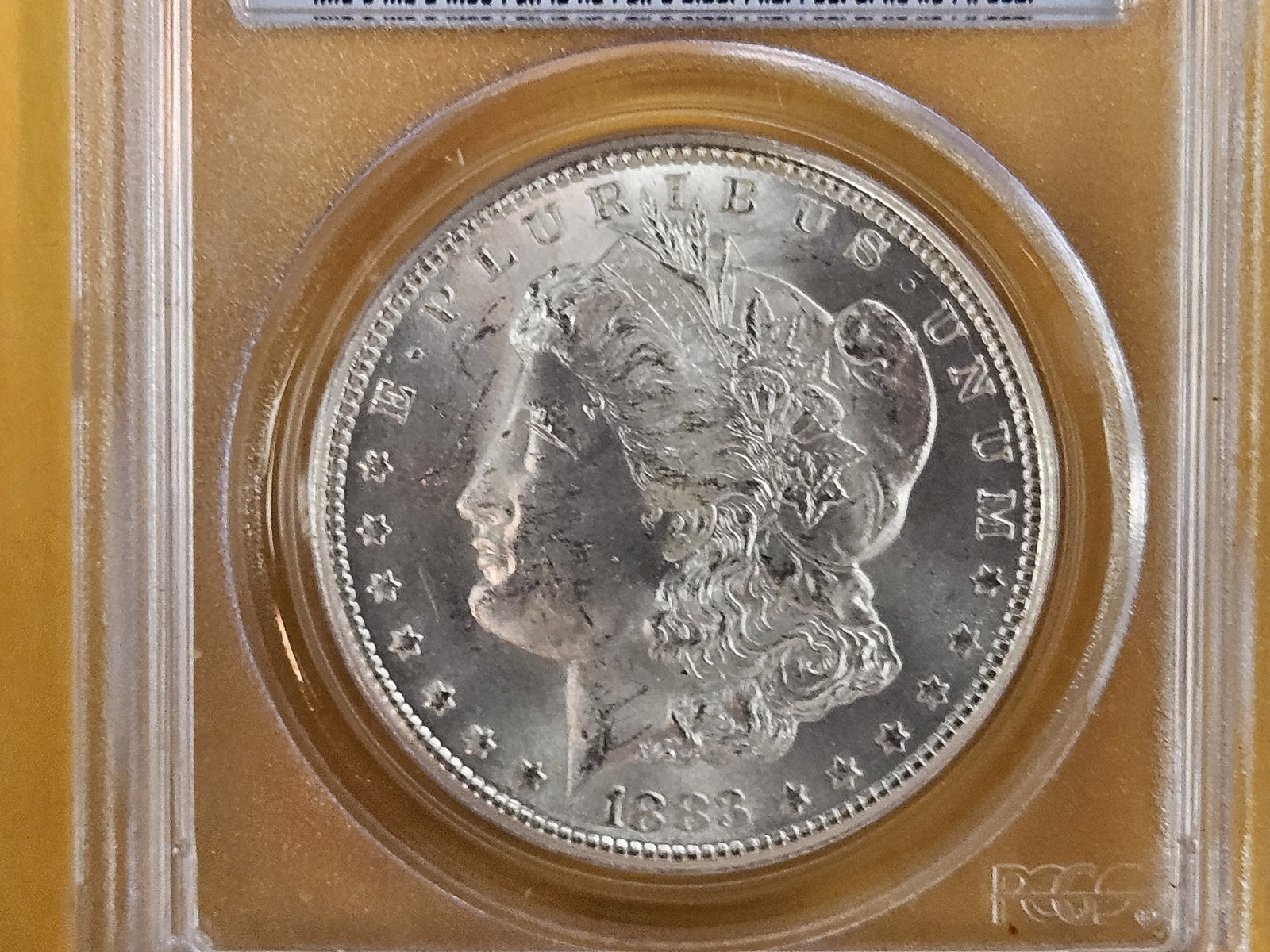 ** KEY DATE ** PCGS 1883-CC Morgan Dollar in Mint State 63 (1 of 6)