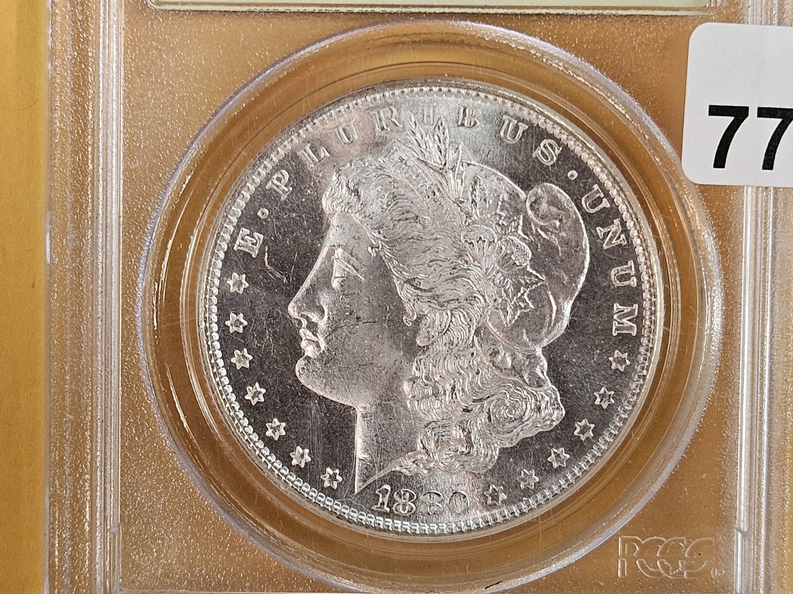 PCGS 1880-S Morgan Dollar in Mint State 64 (1 of 7)