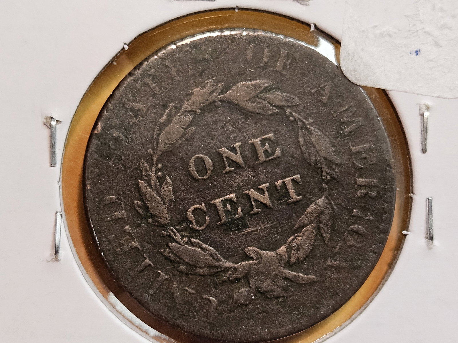 1857 Braided Hair and 1822 Coronet Head Large Cents - 5