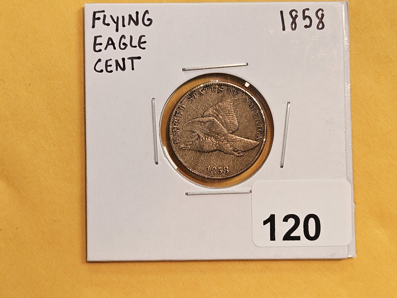 1858 Flying Eagle Cent - 2