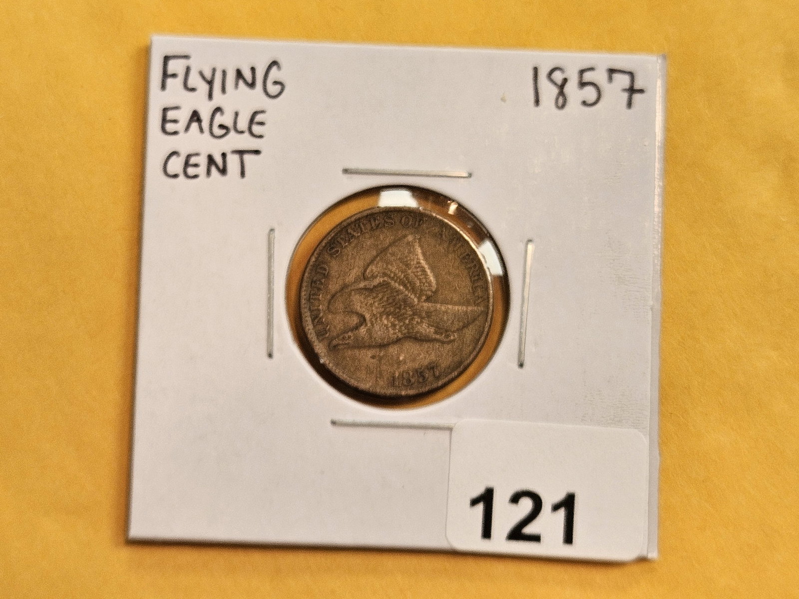 1857 Flying Eagle Cent - 2
