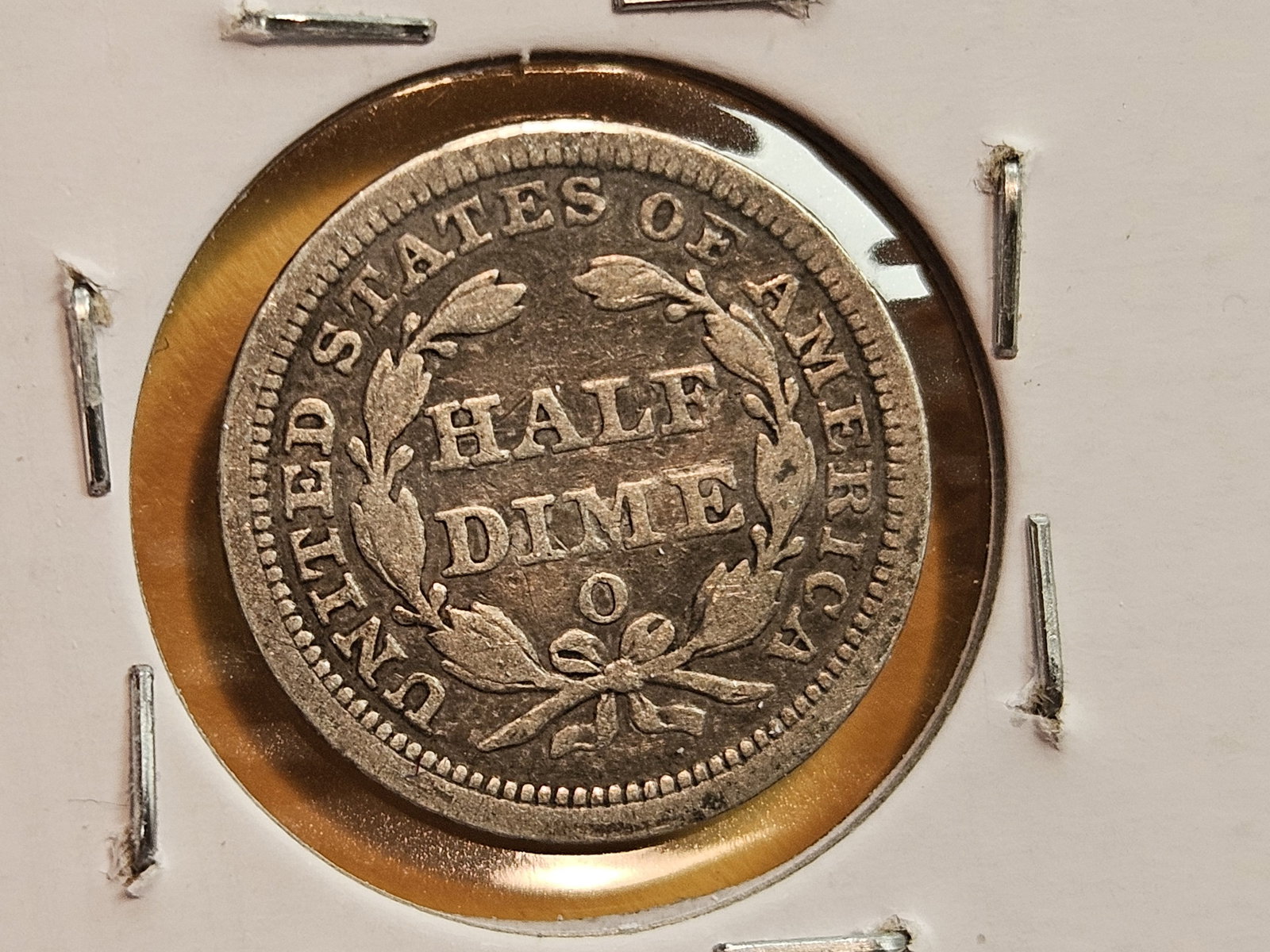 1853 and 1857-O Seated Liberty silver Half Dimes - 5