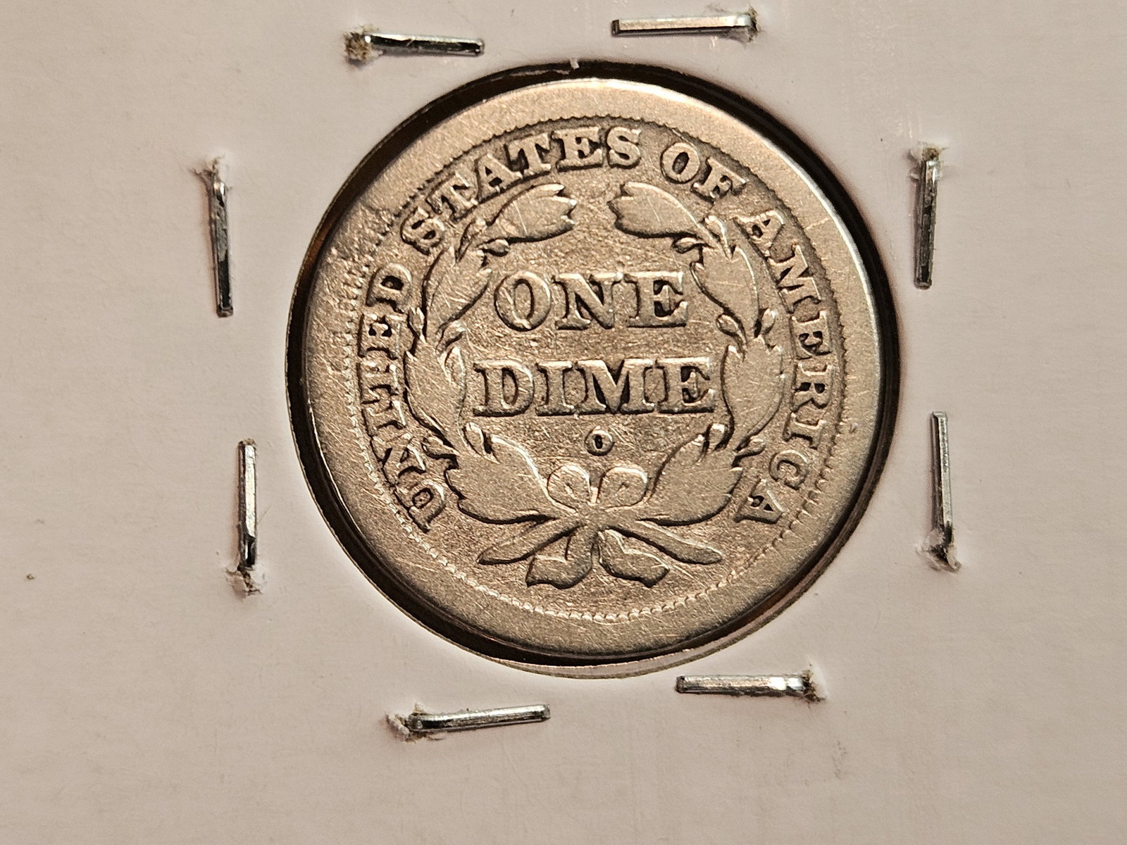 Two earlier date Seated Liberty silver Dimes - 5