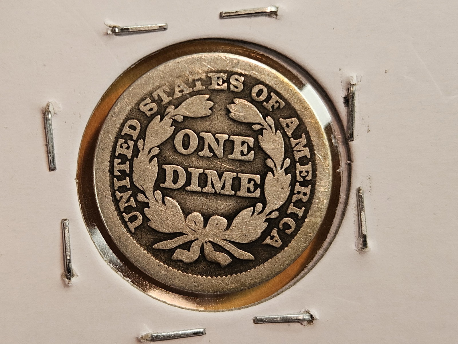 1850 and 1852 Seated Liberty Silver Dimes - 3