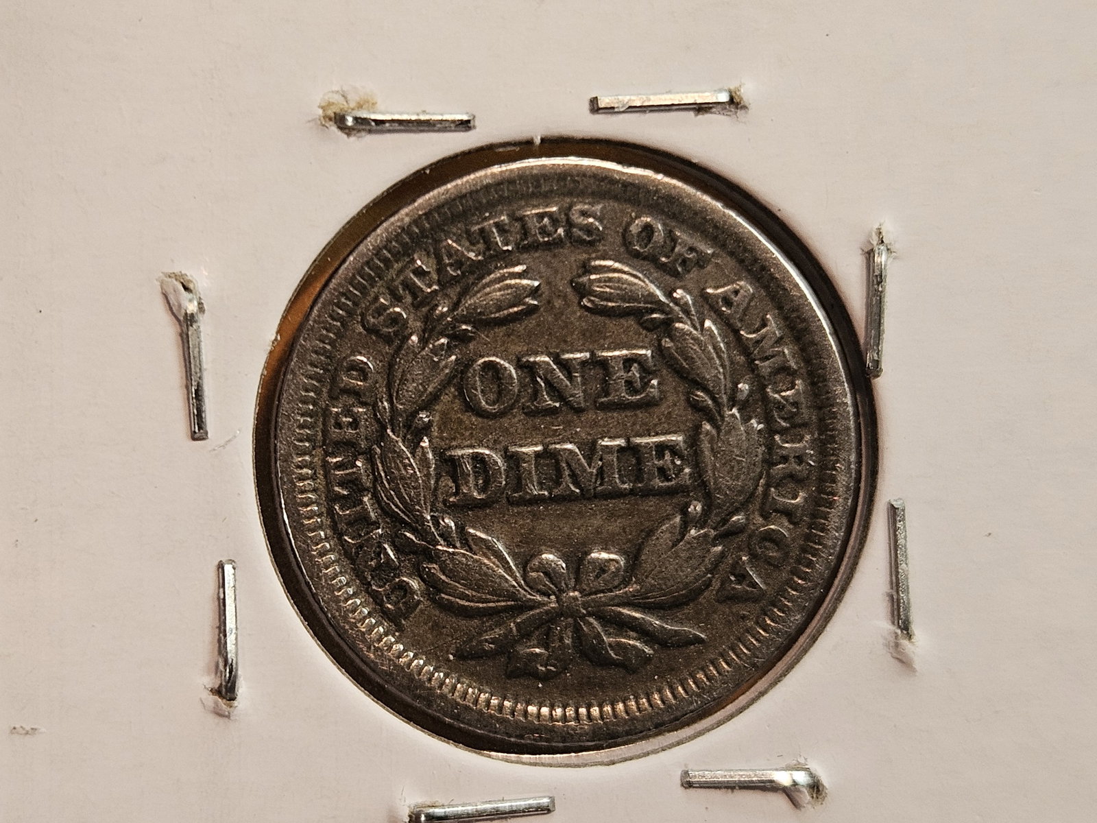 1850 and 1852 Seated Liberty Silver Dimes - 5