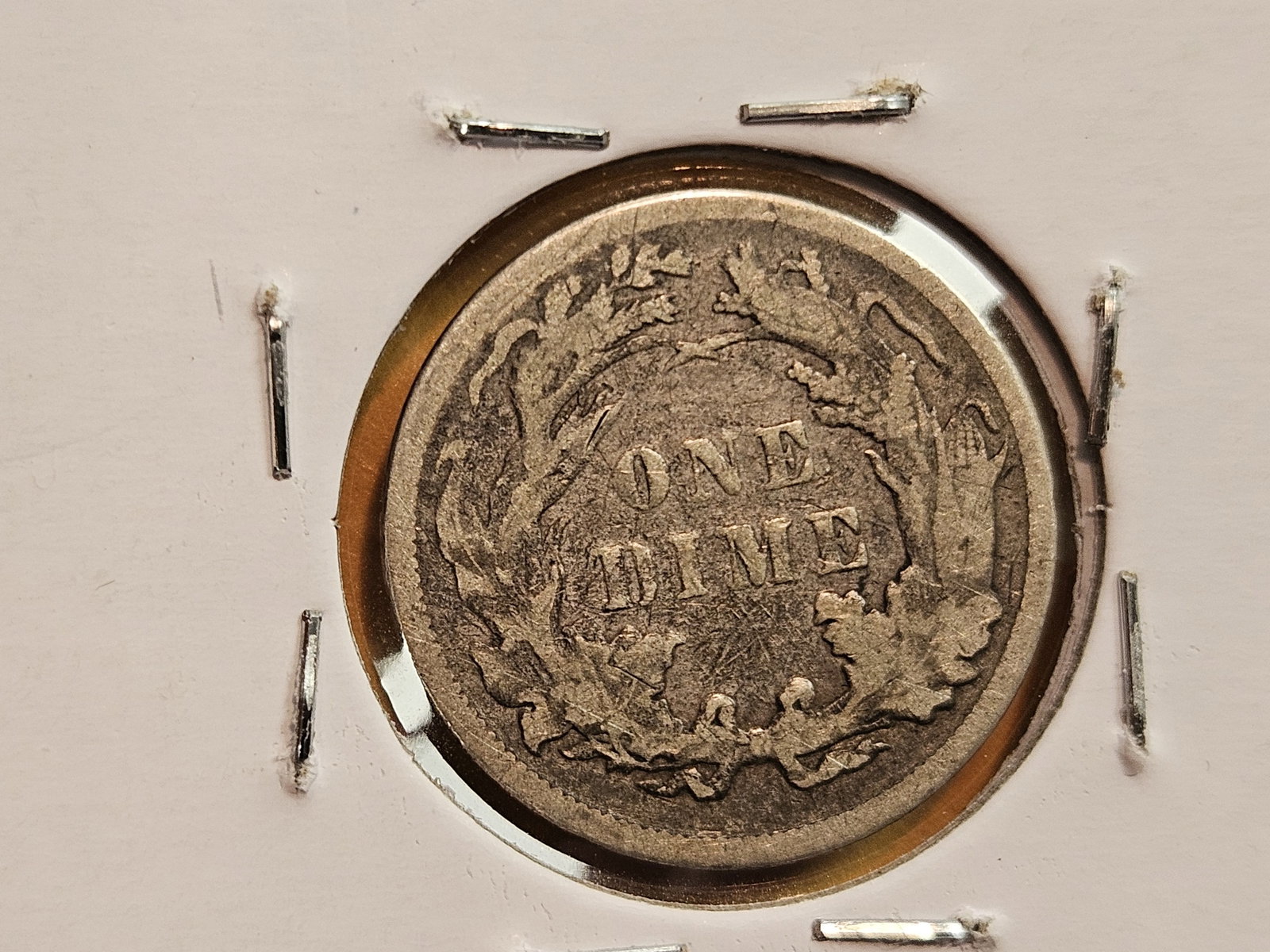 1821 Bust and 1887 Seated Liberty silver dimes - 5