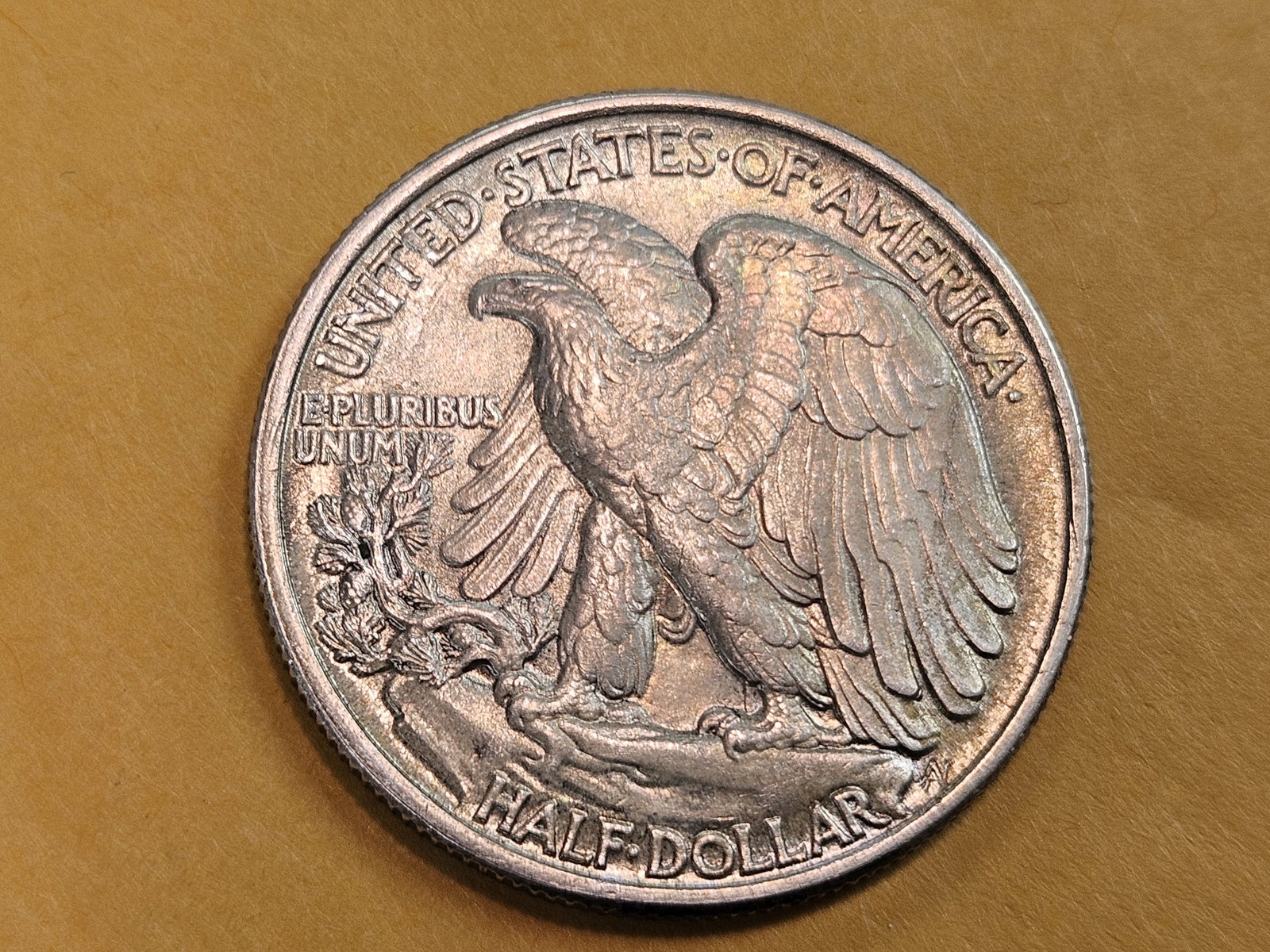 Brilliant Uncirculated 1946 Walking Liberty silver Half Dollar - 4