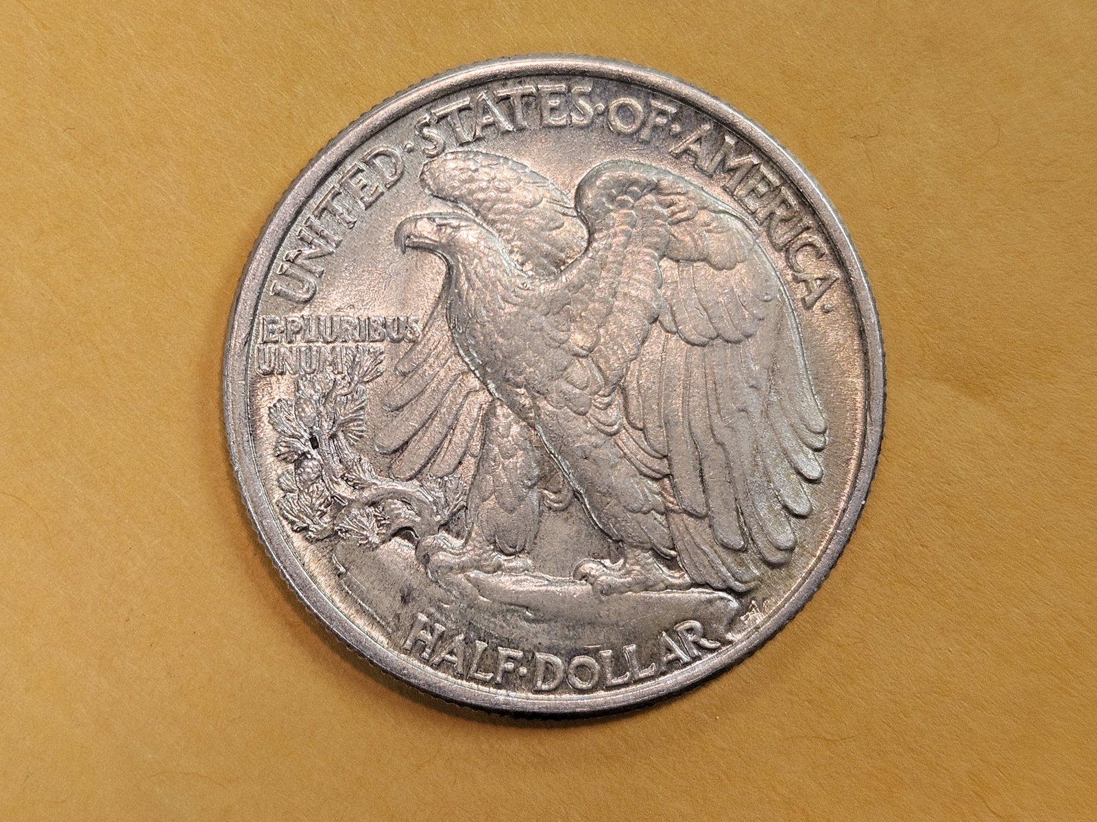 Brilliant Uncirculated 1946 Walking Liberty silver Half Dollar - 5