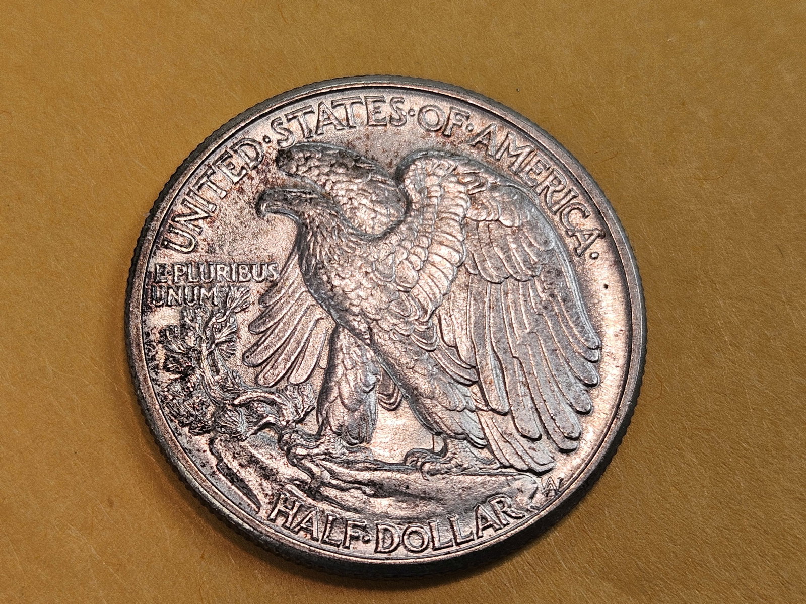 Very Choice Brilliant Uncirculated 1941 Walking Liberty silver Half Dollar - 5