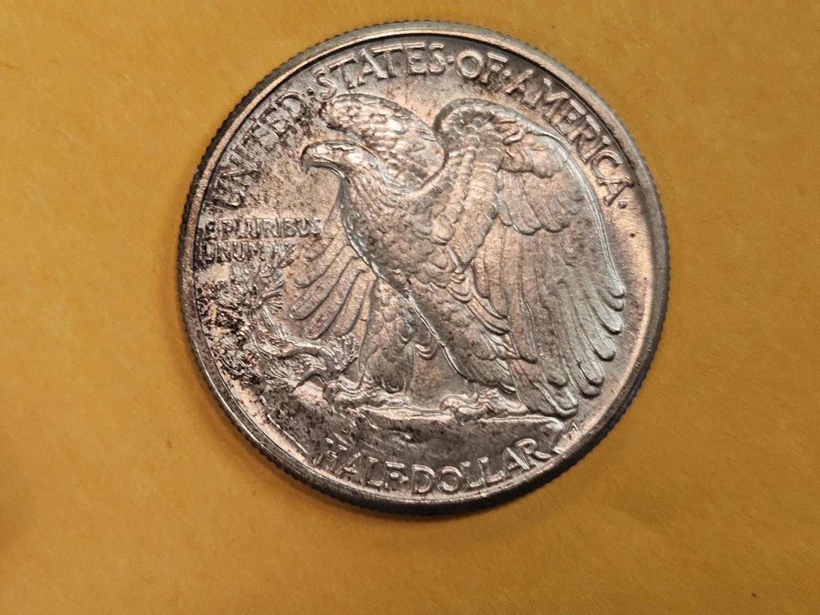 Very Choice Brilliant Uncirculated 1941 Walking Liberty silver Half Dollar - 6