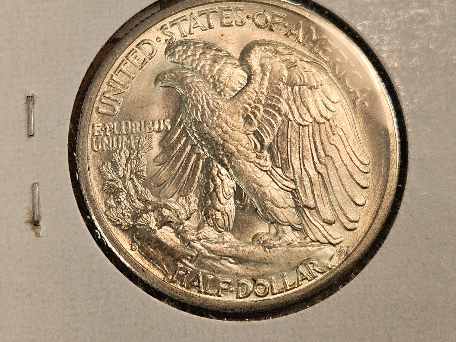 1943-D Walking Liberty silver Half Dollar in Mint State 64 - 4