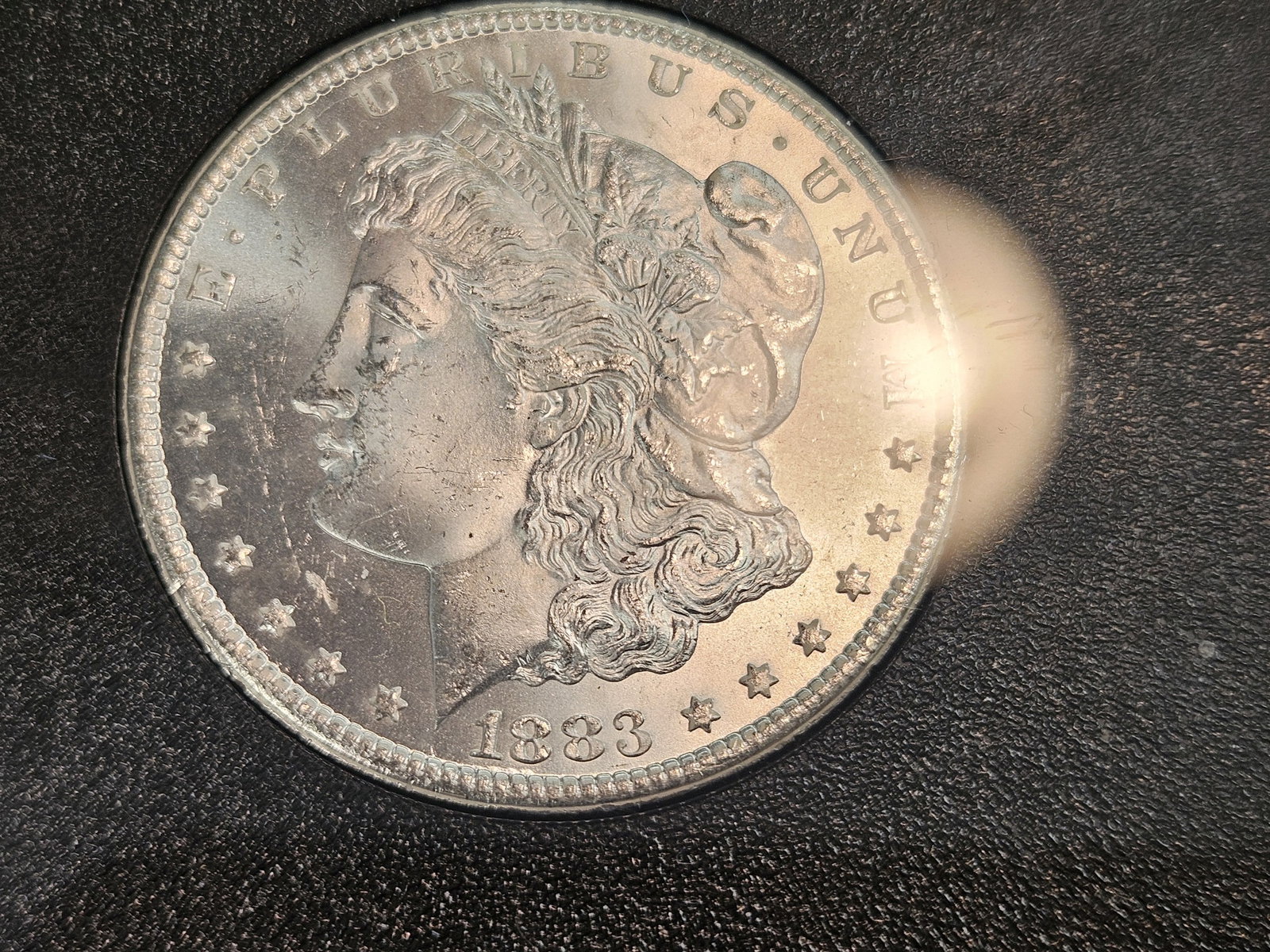 ** KEY DATE ** GSA 1883-CC Morgan Dollar in Choice Brilliant Uncirculated - 3