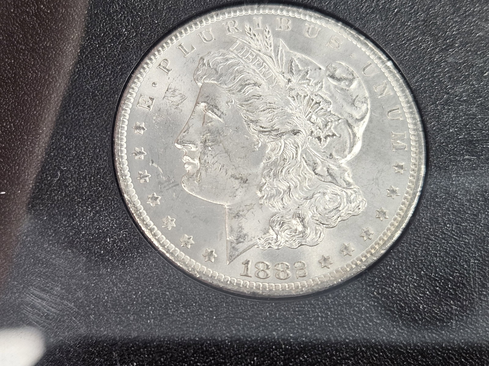 ** KEY DATE ** GSA 1882-CC Morgan Dollar in Choice Brilliant Uncirculated - 3